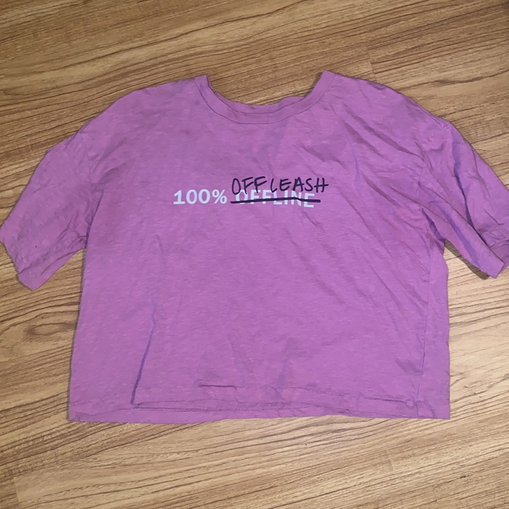 Aerie OFFLINE crop t shirt